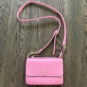 Nanette Lenore bubblegum pink crossbody bag
